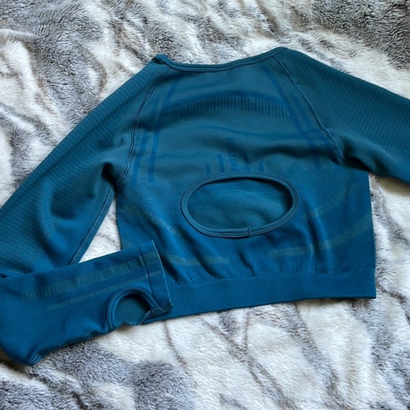 GYMSHARK Geo Seamless crop top - Picture 4 of 5